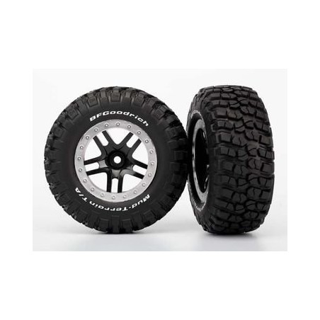 Däck & Fälg BFGoodrich/S-Spoke Svart-Krom 4WD/2WD Bak (2)