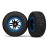 Tires & Wheels BFGoodrich/S-Spoke Black-Blue 4WD/2WD Bak (2)
