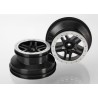 Wheels SCT Split-Spoke Black-Satin 2.2/3.0" 4WD/2WD Rear (2)