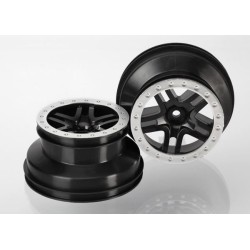 Fälg SCT Split-Spoke Svart-Matt Krom 2.2/3.0" 4WD/2WD Bak(2)