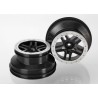 Fälg SCT Split-Spoke Svart-Matt Krom 2.2/3.0" 2WD Fram (2)