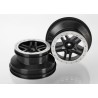 Fälg SCT Split-Spoke Svart-Matt Krom 2.2/3.0" 2WD Fram (2)
