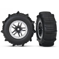 Däck & Fälg Paddel/Split-Spoke Matt Krom 4WD/2WD Bak TSM (2)