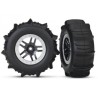 Däck & Fälg Paddel/Split-Spoke Matt Krom 4WD/2WD Bak TSM (2)