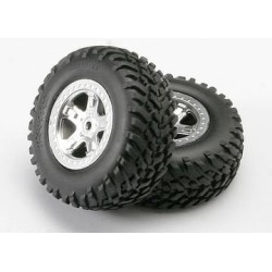 Tires & Wheels SCT/SCT Satin Chrome (14mm) (2)