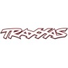 Traxxas Cut-Out Vinyl Sticker White 203mm