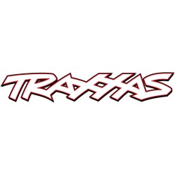 Traxxas Utskuren Vinyldekal Vit 203mm
