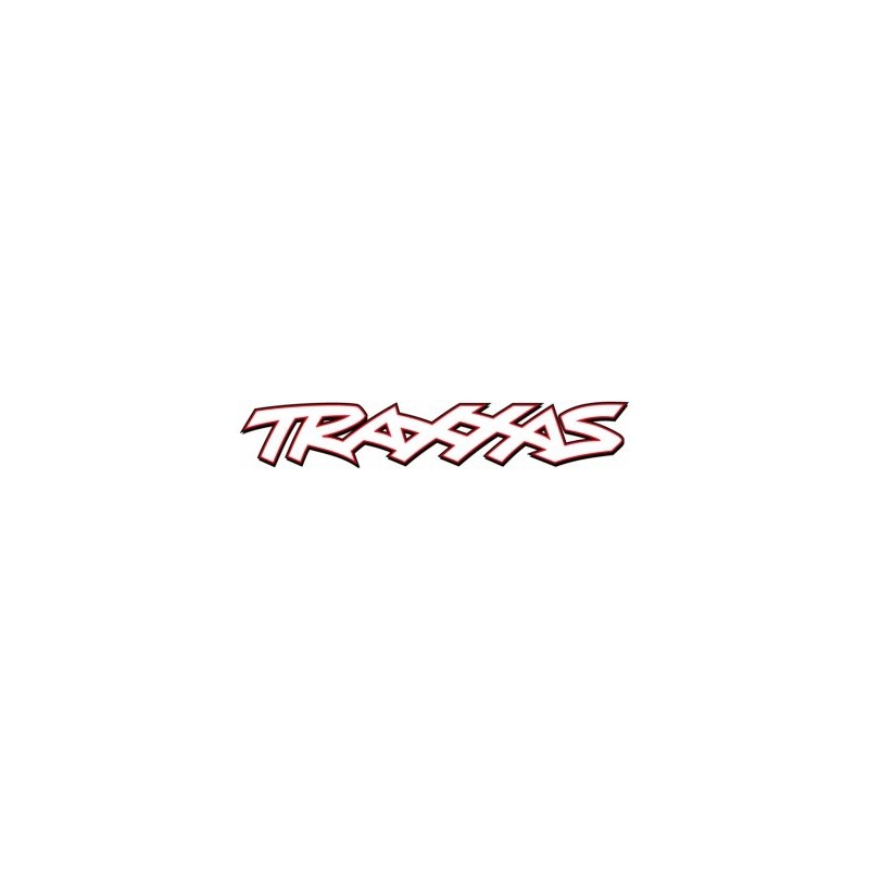 Traxxas Cut-Out Vinyl Sticker White 305mm