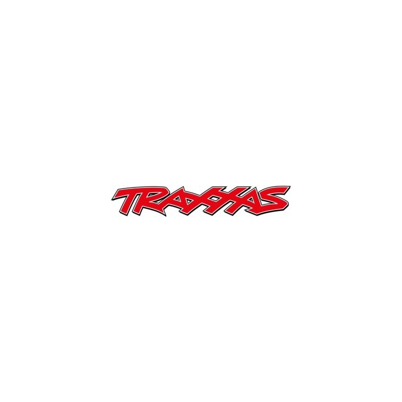 Traxxas Cut-Out Vinyl Sticker Red 205mm