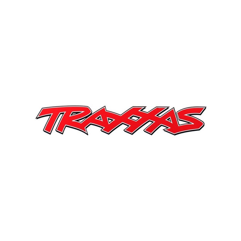 Traxxas Utskuren Vinyldekal Röd 250mm