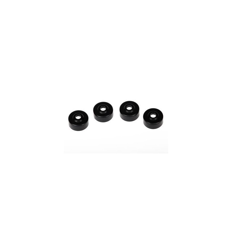 Motor Caps Black (4)  QR-1