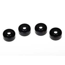 Motor Caps Black (4)  QR-1
