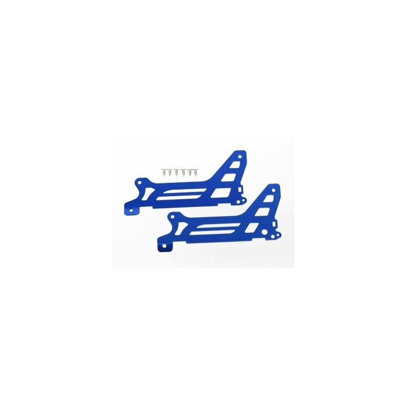 Main Frame Side Plate Outer Alu Blue (Pair)  DR-1