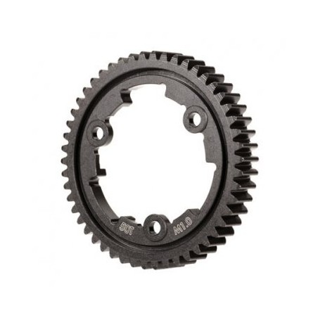 Spur Gear 50-Tooth Steel (Machined, Hardened) Wide (1.0M)