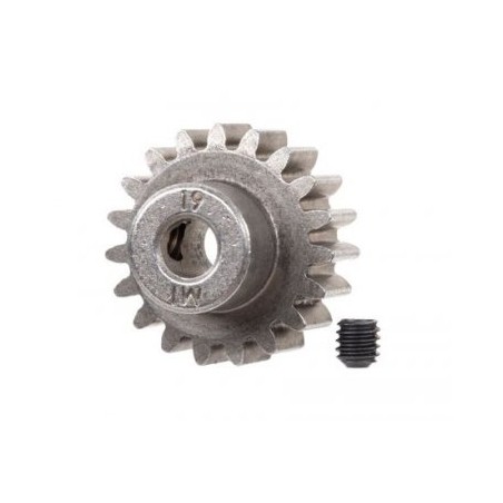 Motordrev (Pinion) 19T 1.0M för 5mm Axel (Endast för Ståldrev)