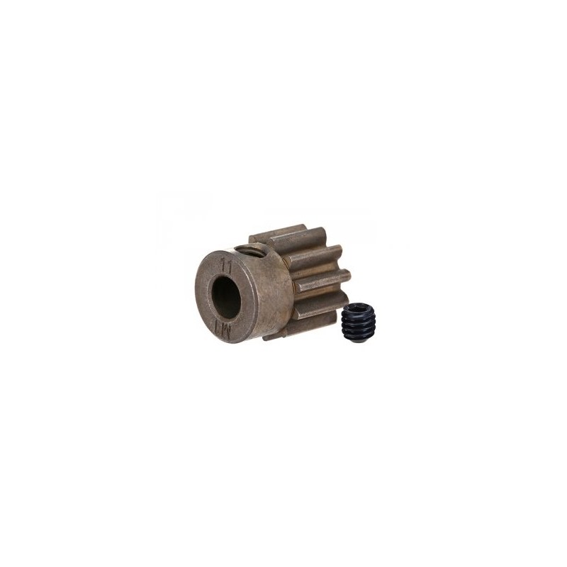 Pinion Gear 11T 1.0M for 5mm Shaft (Only with Steel Spur Gear)