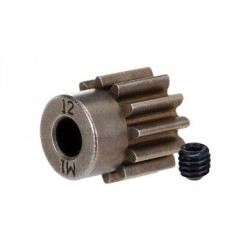 Pinion Gear 12T 1.0M for 5mm Shaft (Only with Steel Spur Gear)