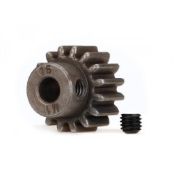 Pinion Gear 16T 1.0M for 5mm Shaft (Only with Steel Spur Gear)