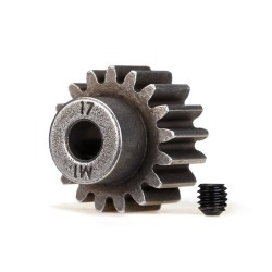 Motordrev (Pinion) 17T 1.0M för 5mm Axel (Endast för Ståldrev)
