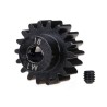 Pinion Gear 18T 1.0M for 5mm Shaft (Machined, Hardened)