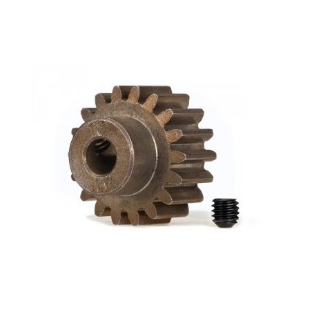 Motordrev (Pinion) 18T 1.0M för 5mm Axel (Endast för Ståldrev)
