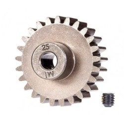 Pinion Gear 25T 1.0M for 5mm Shaft (Only with Steel Spur Gear)
