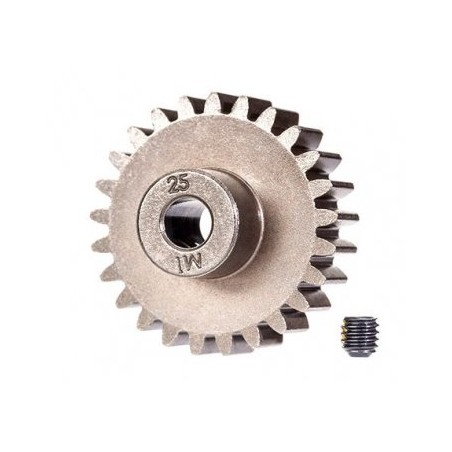 Pinion Gear 25T 1.0M for 5mm Shaft (Only with Steel Spur Gear)