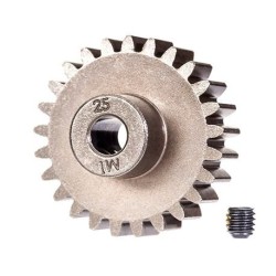 Pinion Gear 25T 1.0M for 5mm Shaft (Only with Steel Spur Gear)