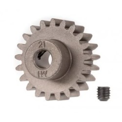 Pinion Gear 21T 1.0M for 5mm Shaft (Only with Steel Spur Gear)