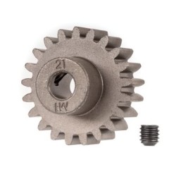 Pinion Gear 21T 1.0M for 5mm Shaft (Only with Steel Spur Gear)