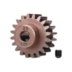 Pinion Gear 20T 1.0M for 5mm Shaft (Only with Steel Spur Gear)