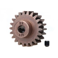 Pinion Gear 22T 1.0M for 5mm Shaft (Only with Steel Spur Gear)
