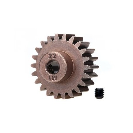 Pinion Gear 22T 1.0M for 5mm Shaft (Only with Steel Spur Gear)
