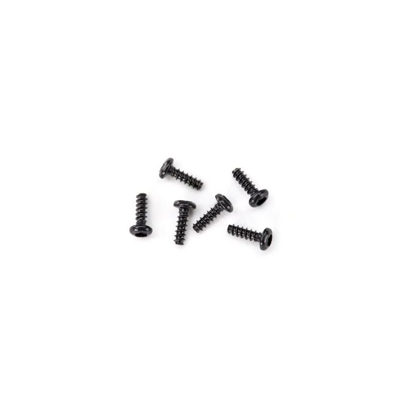 Skruv 1,6x5mm Kullrig Självgängande (6)
