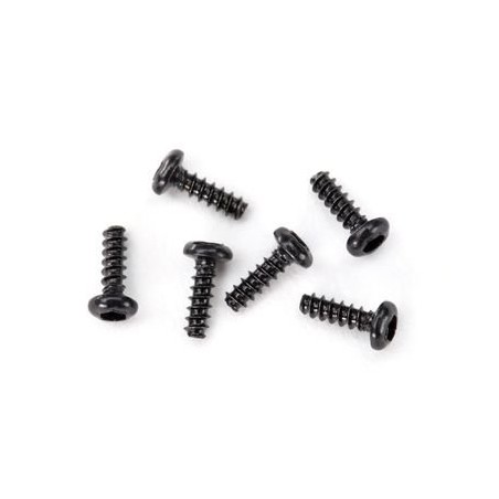 Skruv 1,6x5mm Kullrig Självgängande (6)