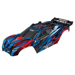 Kaross Rustler 4x4 Blå/Röd Komplett Clipless
