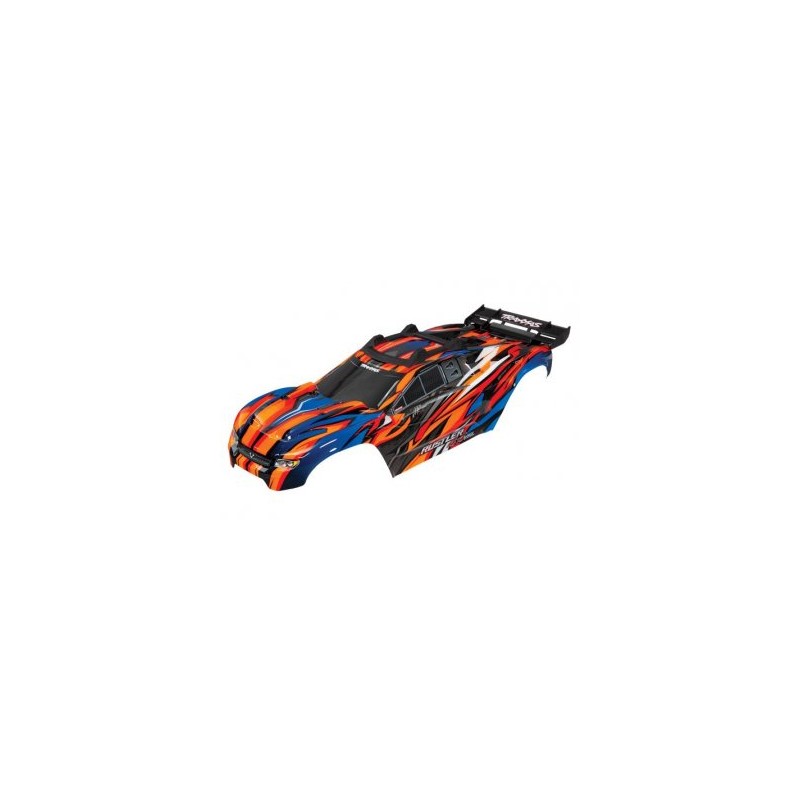 Body Rustler 4x4 Orange Complete Clipless
