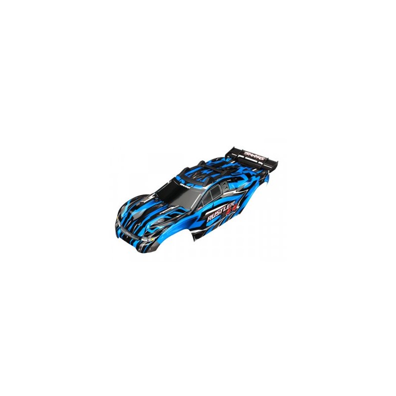 Body Rustler 4x4 Blue Complete Clipless