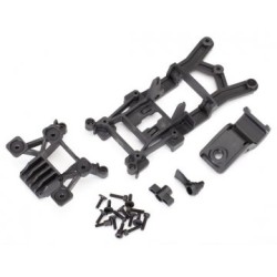 Body Mounts F&R Set  Rustler 4x4