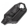 Main Chassis (Long Battery) Charcoal Gray Rustler 4x4