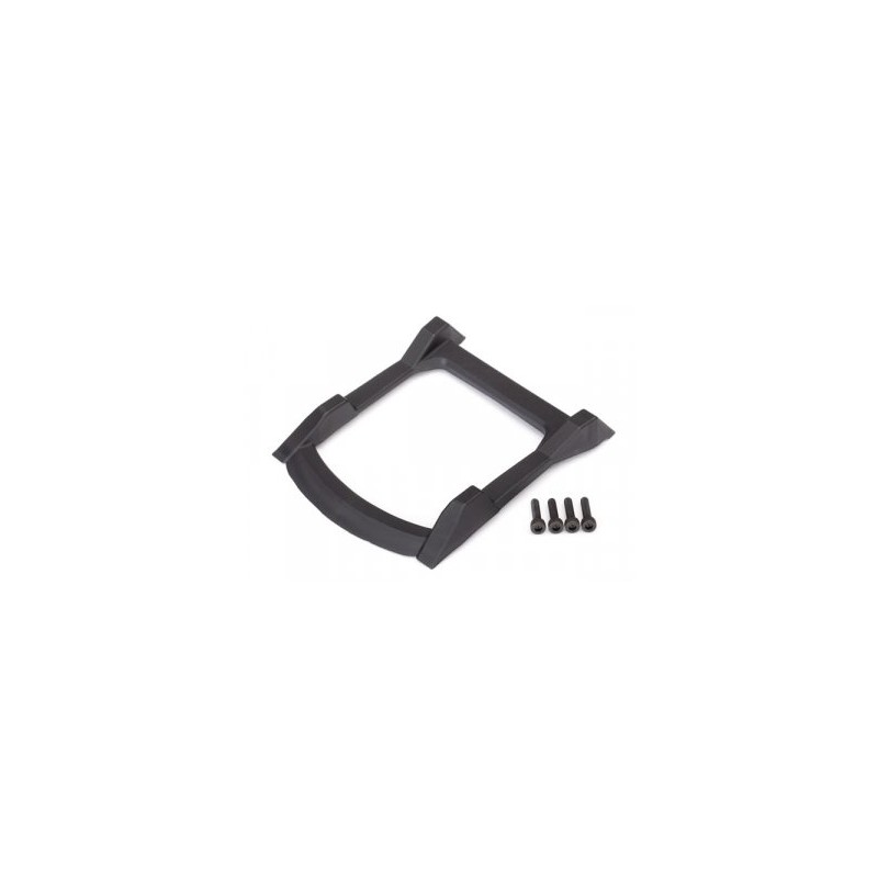 Body Skid Plate Roof Black Rustler 4x4