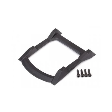 Body Skid Plate Roof Black Rustler 4x4