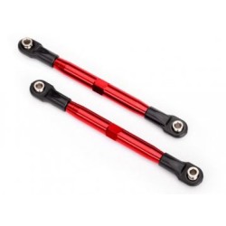 Toe Link Alu Red Front & Rear Complete (2) Rustler/Hoss 4x4, Raptor R