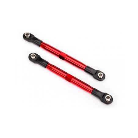 Toe Link Alu Red Front & Rear Complete (2) Rustler/Hoss 4x4, Raptor R