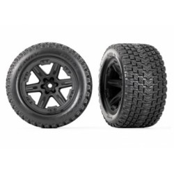 Tires & Wheels Talon EXT/ RXT Black 2.8" 4WD TSM (2)