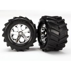Däck & Fälg Maxx/All-Star Krom 2.8" (2)