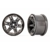 Wheels RXT Gray - Black Chrome 2.8" (2)