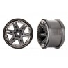 Wheels RXT Gray - Black Chrome 2.8" (2)