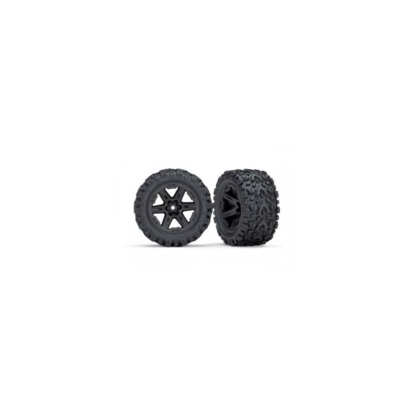 Tires & Wheels Talon Extreme/RXT Black 2.8" 4WD TSM (2)