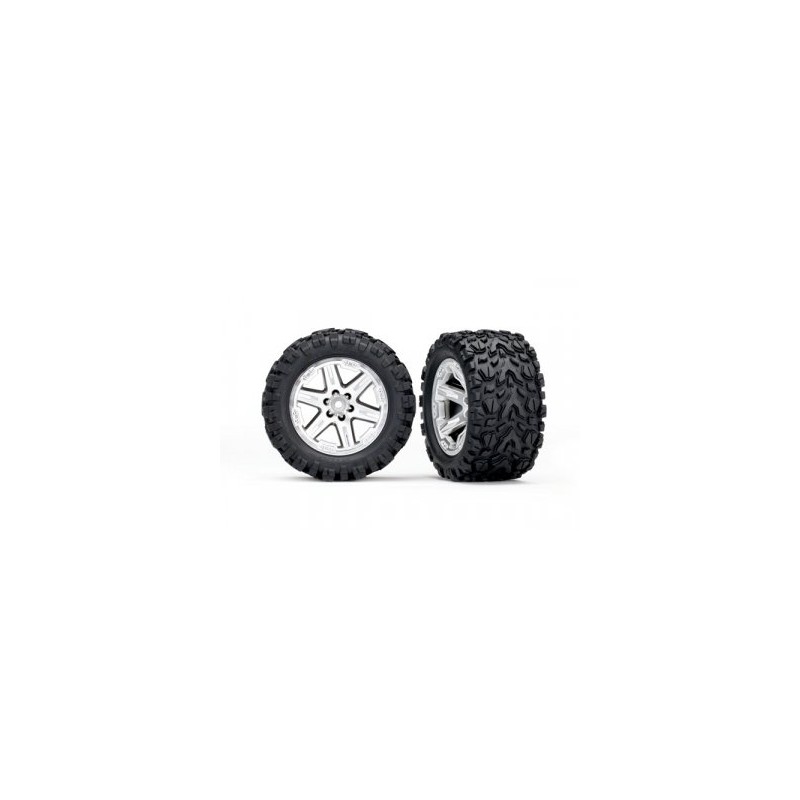 Tires & Wheels Talon Extreme/RXT Satin Chrome 2.8" 4WD TSM